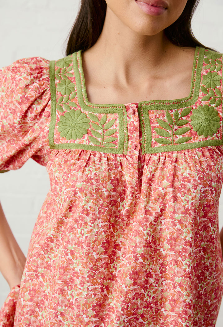 Maria Botones Rosa y Verde