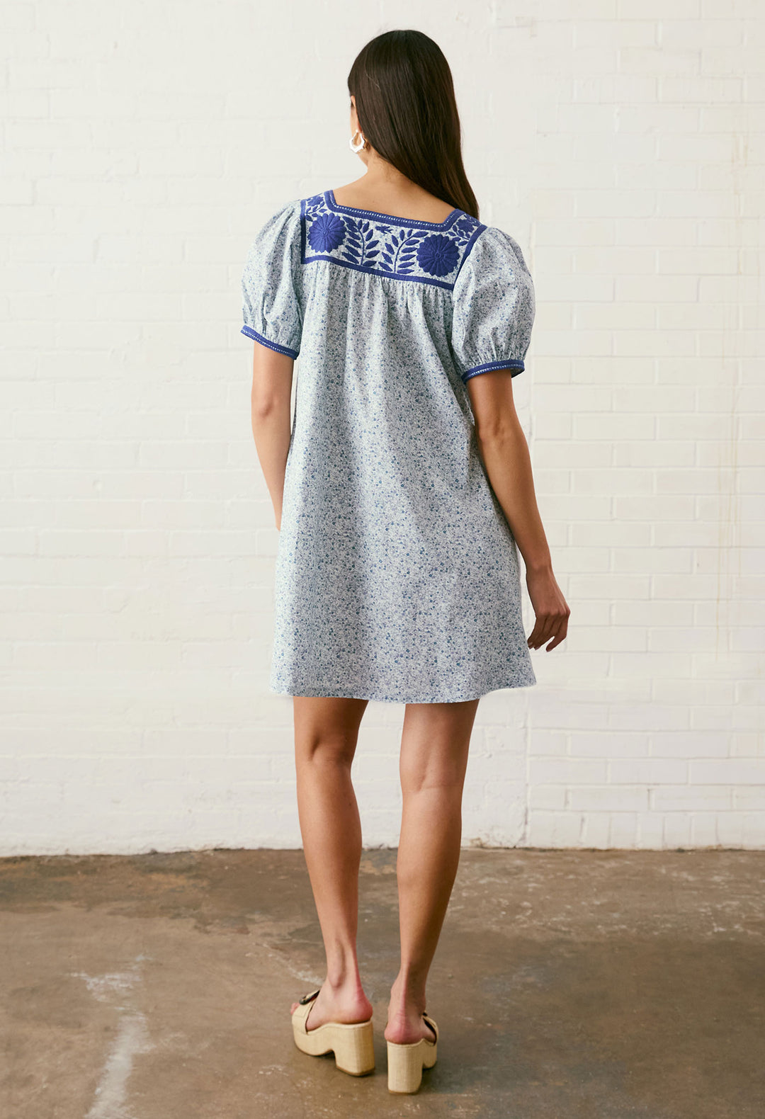 Maria Botones Azul Primavera