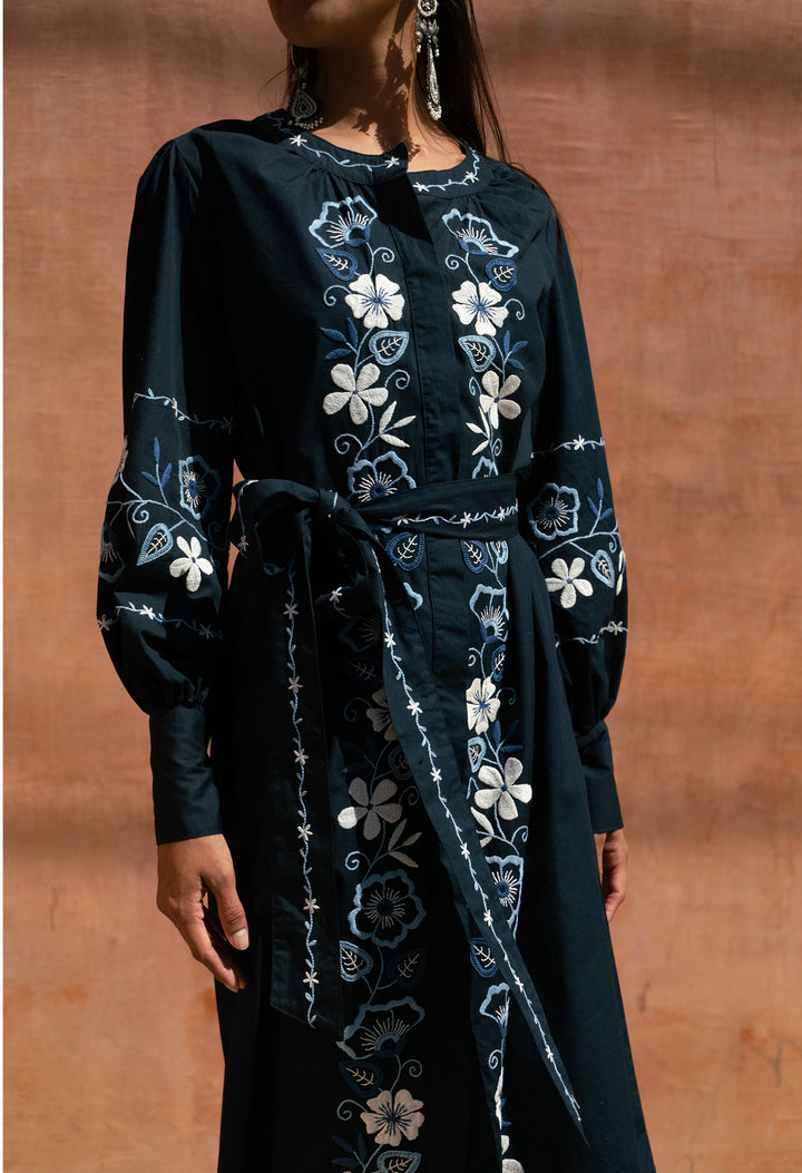 Martina Floral Invierno Long Dress