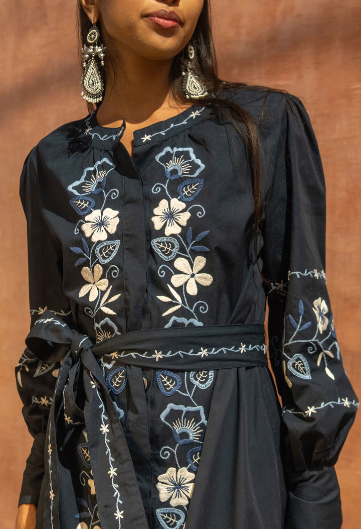 Martina Floral Invierno Long Dress