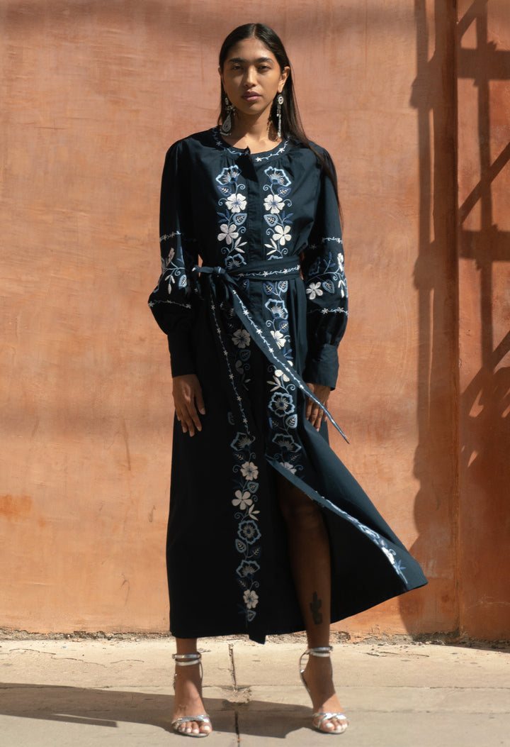 Martina Floral Invierno Long Dress