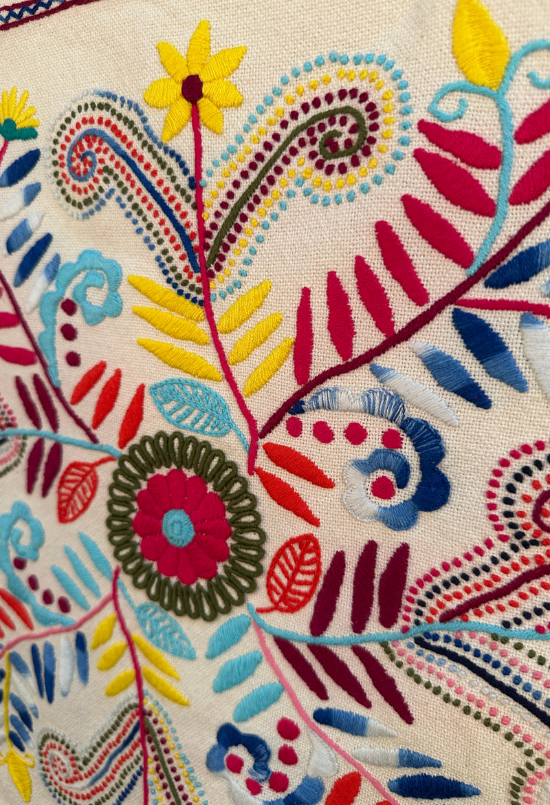 Embroidered Art: Petrona