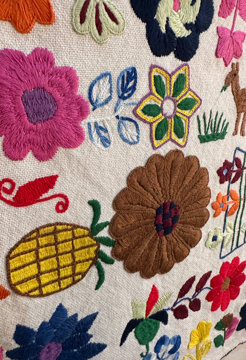 Embroidered Art: Piña
