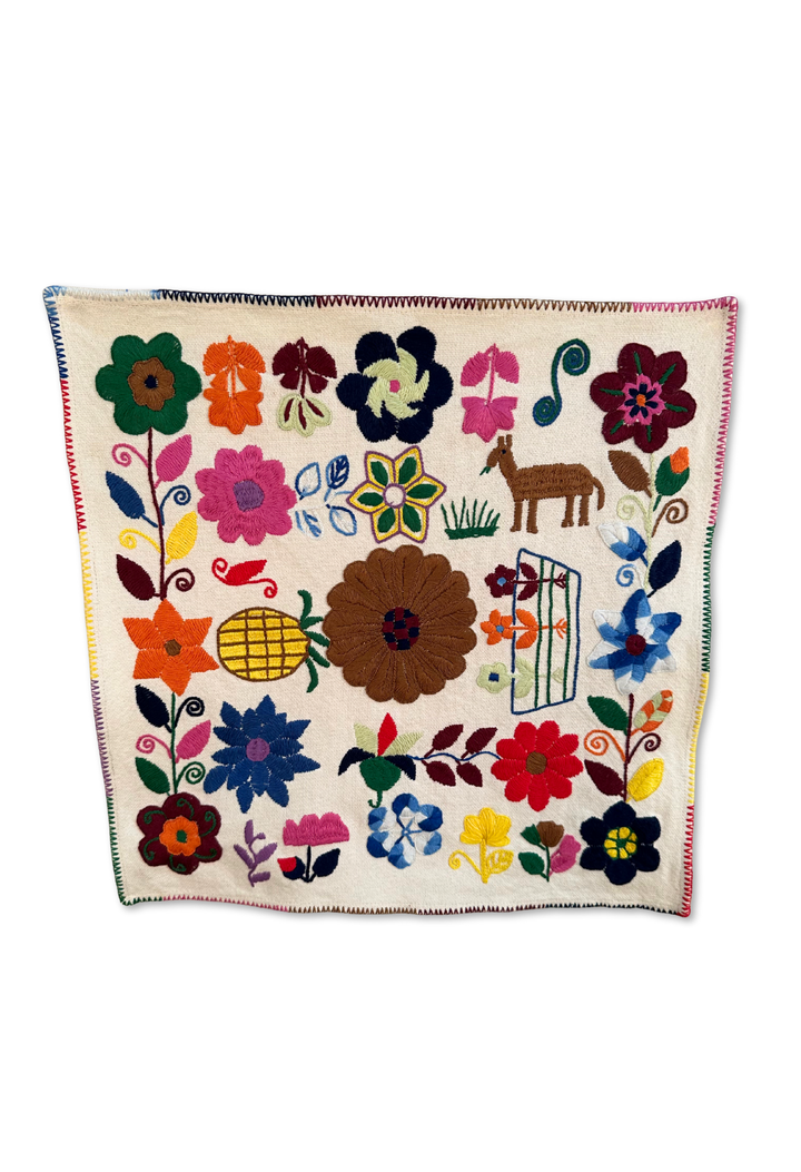 Embroidered Art: Piña