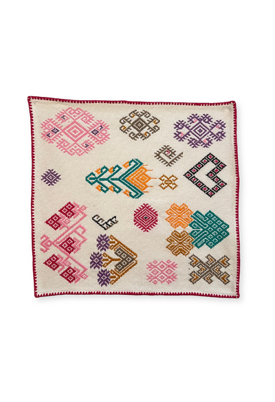 Embroidered Art: Rosa Cecilia