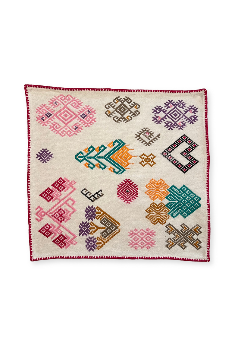 Embroidered Art: Rosa Cecilia