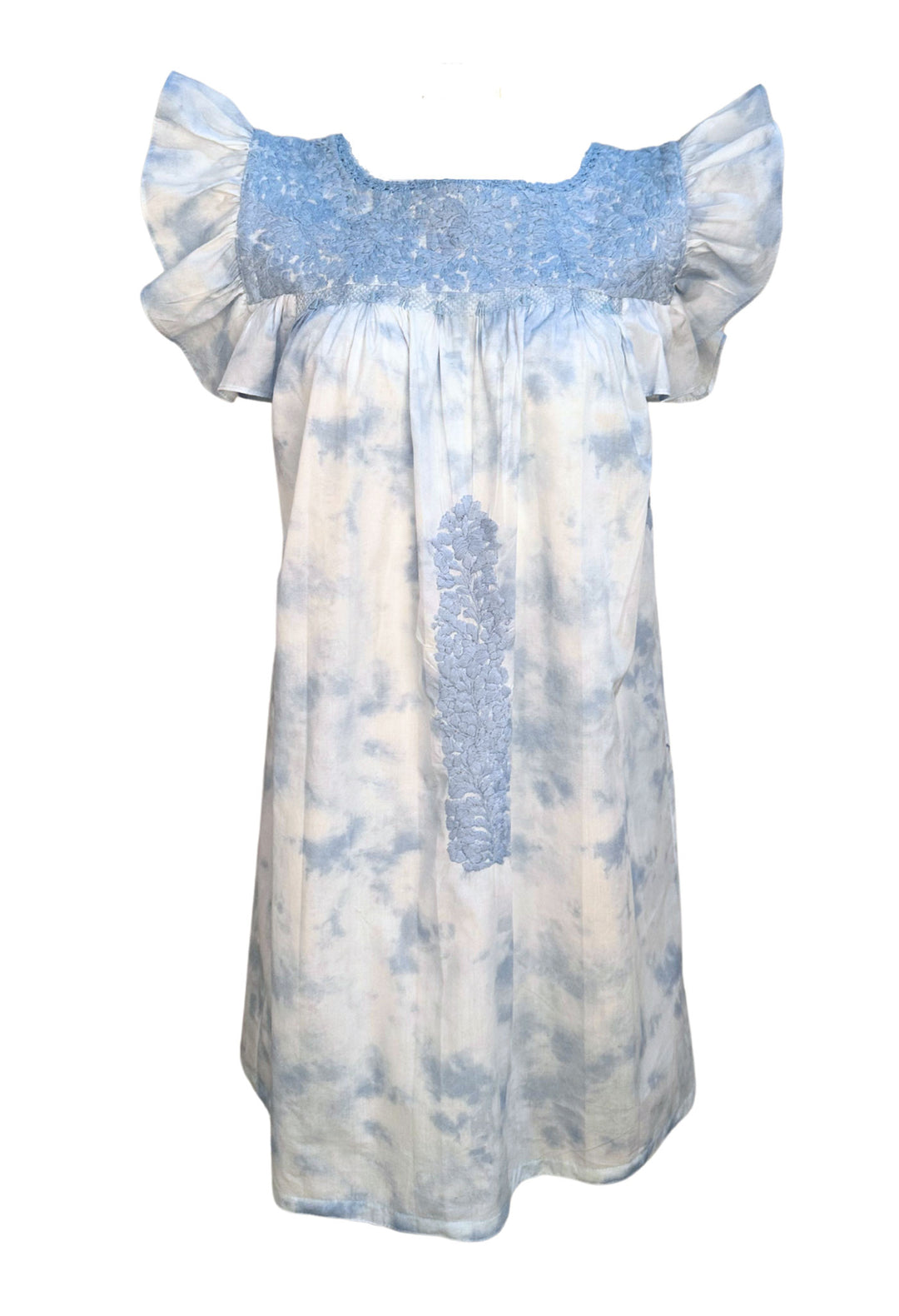 Soledad Azul Cielo Sereno Short Dress