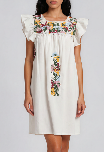 Soledad Blouse Blouse Soledad Cream Short Dress Soledad Cream Short Dress
