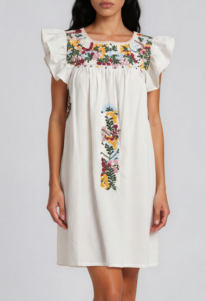 Soledad Blouse Blouse Soledad Cream Short Dress Soledad Cream Short Dress