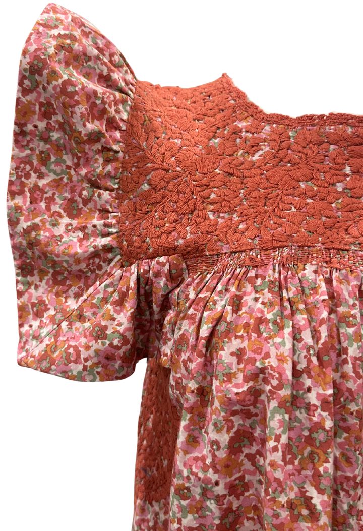 Soledad Short Dress Dress Soledad Floral Pink Short Dress Soledad Floral Pink Short Dress