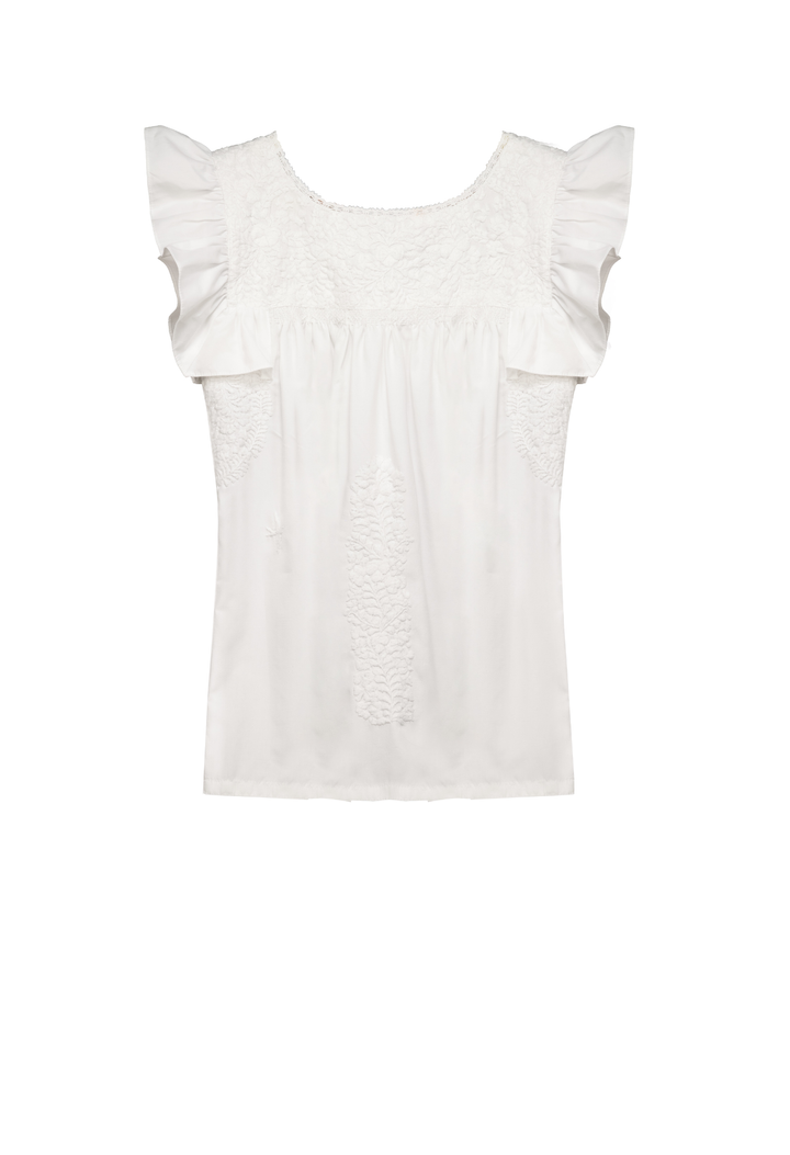 Soledad Blouse Blouse Soledad White Blouse Soledad White Blouse | Mi Golondrina