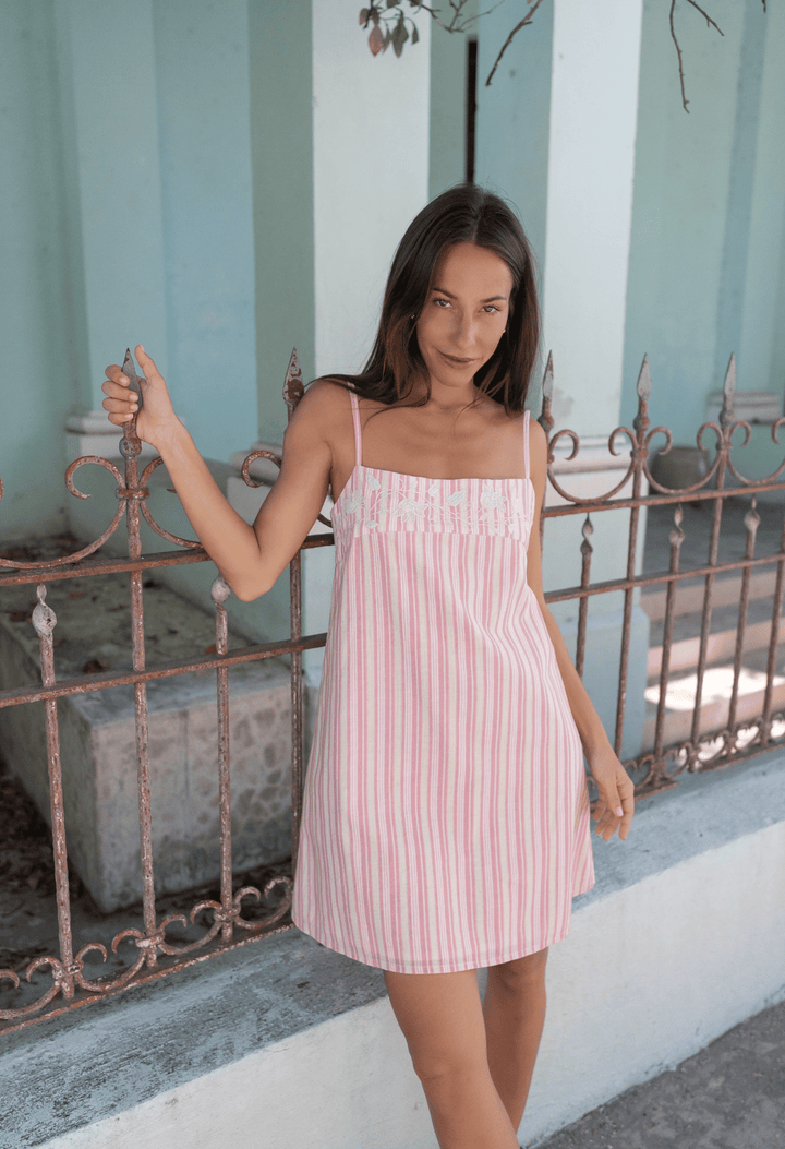lunafreya short dress Luna Mini Dress Bright White / M