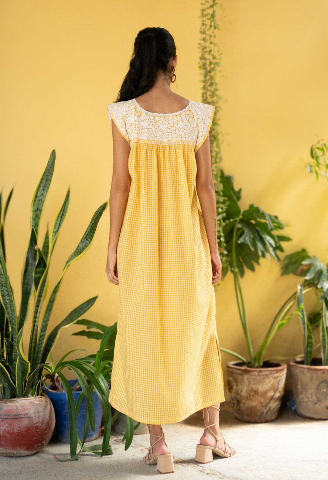 Gingham Amarillo