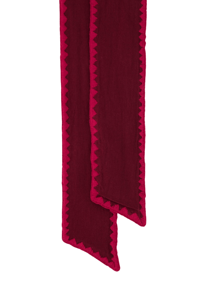 Valeria Granate Midi Dress