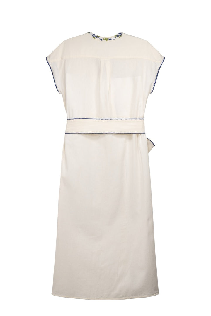 Valeria Blanca Midi Dress