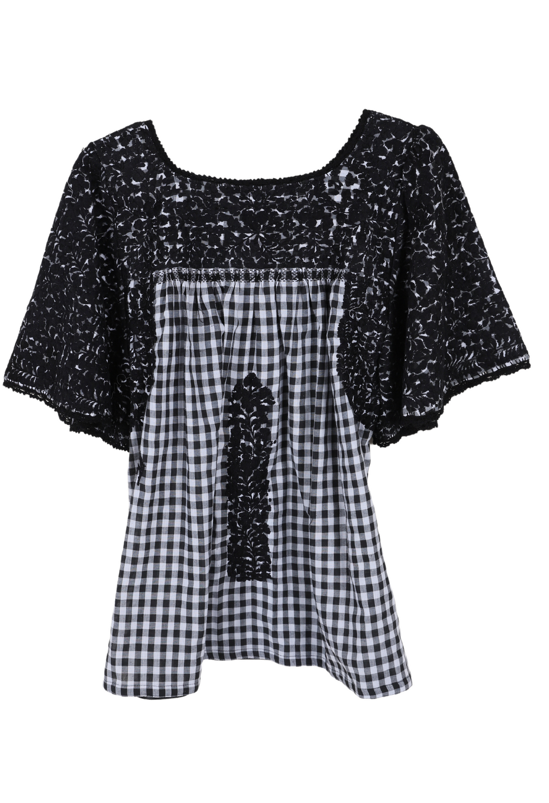 Julieta Noche Gingham Una