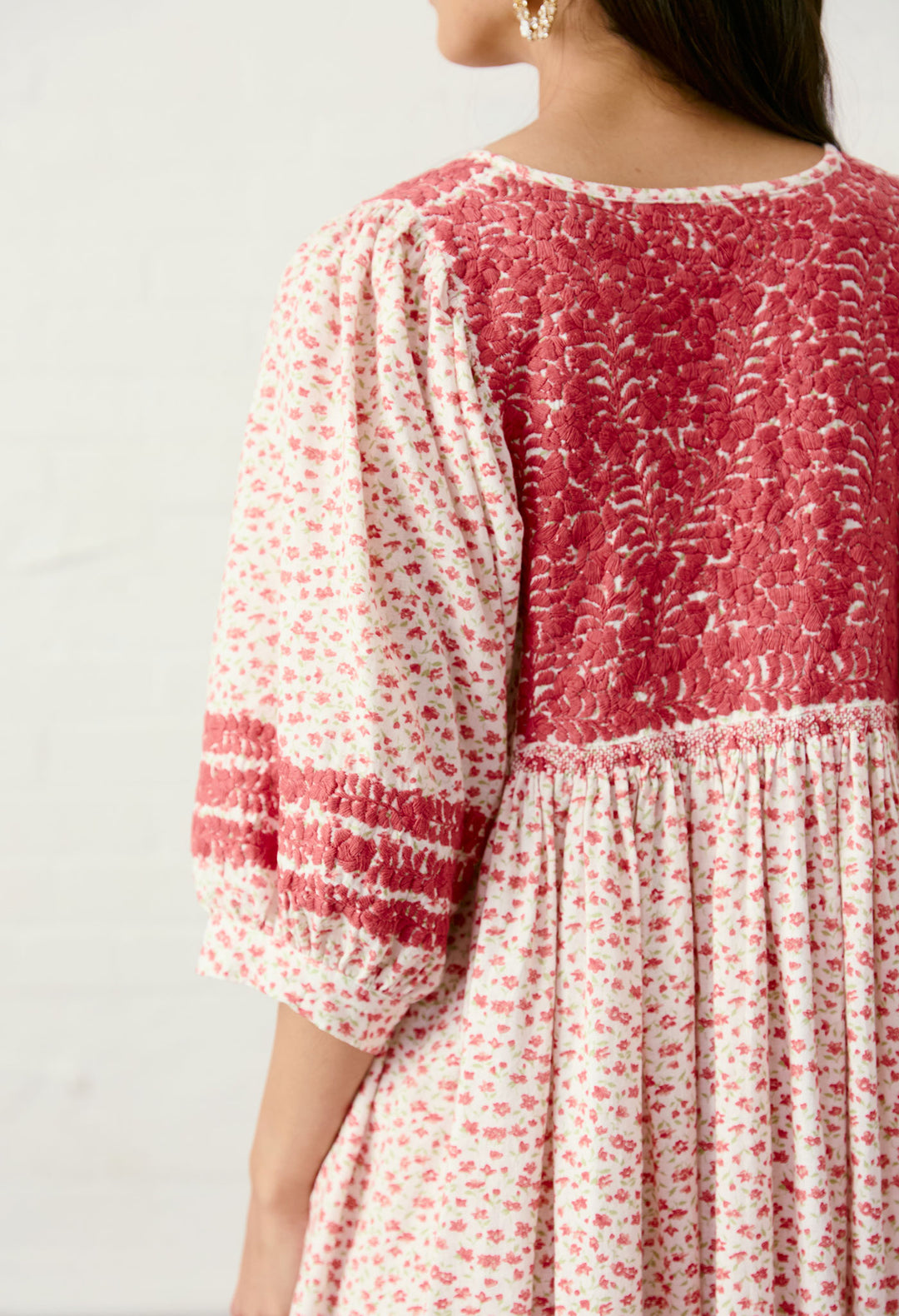 Violeta Rosa Floral Midi Dress