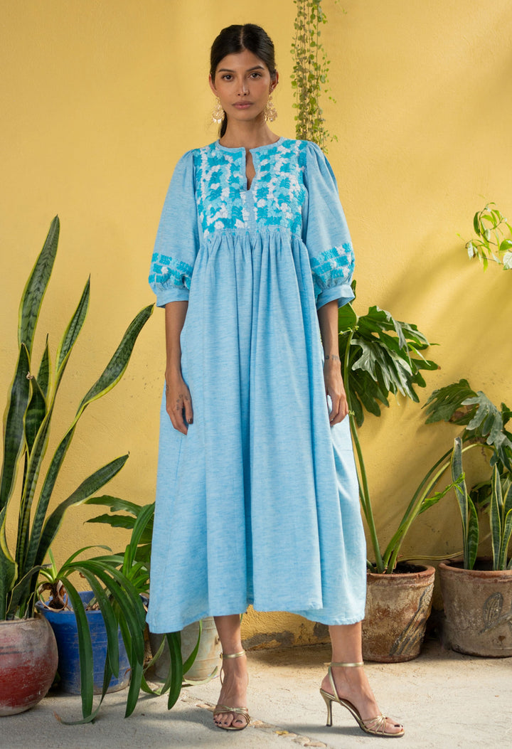 Violeta Long Dress Dress Violeta Aqua Violeta Aqua