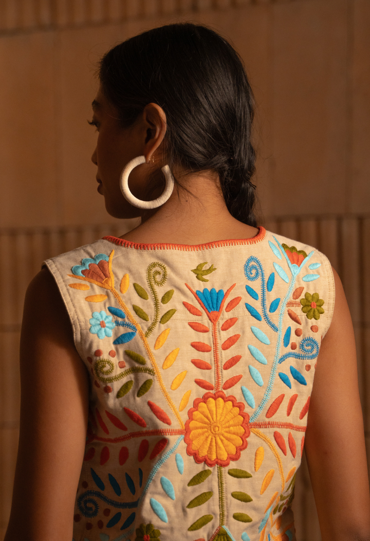 Alba Embroidered Vest