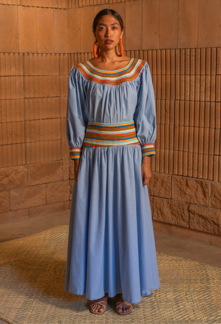 Esmeralda Embroidered Skirt