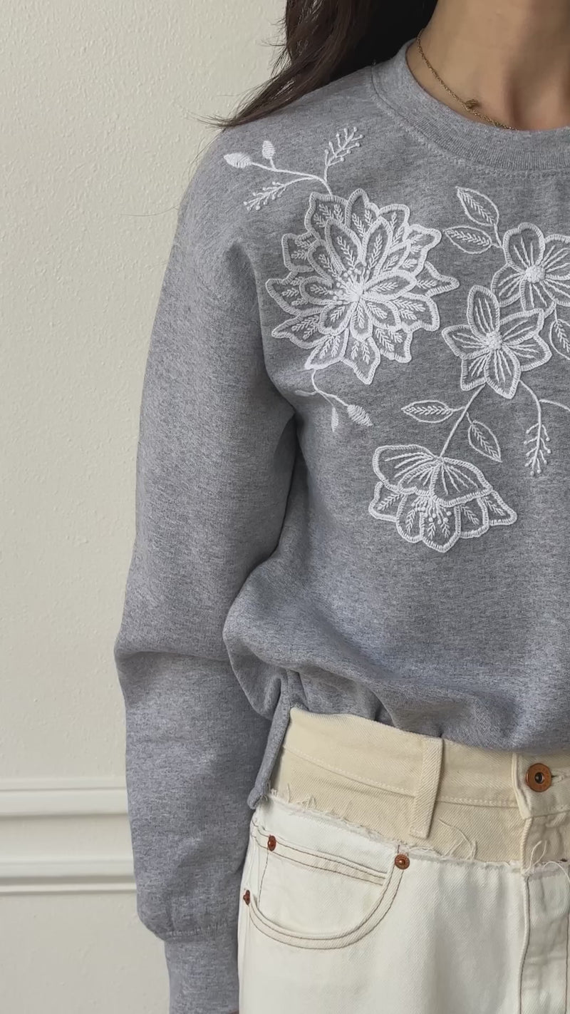 Blanca Floral Sweatshirt