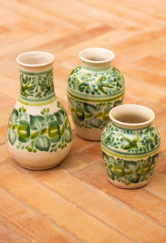 Verde Trio Vase