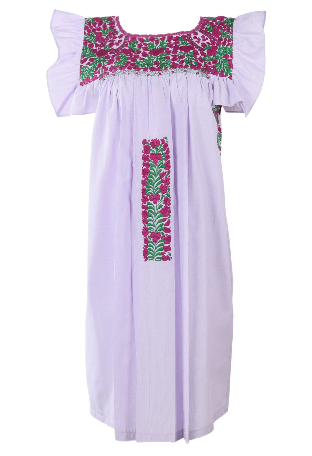 Soledad Short Dress Dress Medium Soledad Prendo Ciruela y Verde