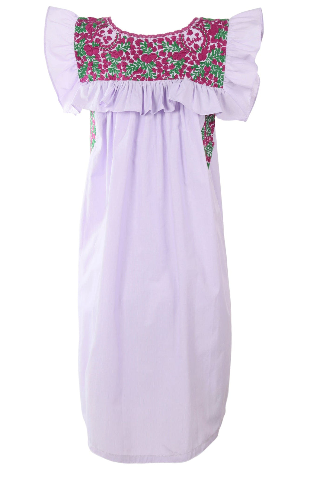 Soledad Short Dress Dress Medium Soledad Prendo Ciruela y Verde