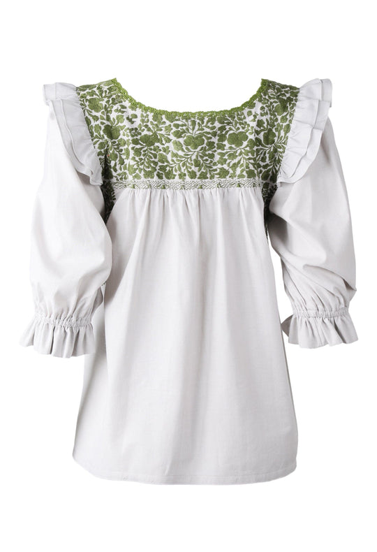 Fernanda Blouse Blouse Fernanda Nublado Oliva