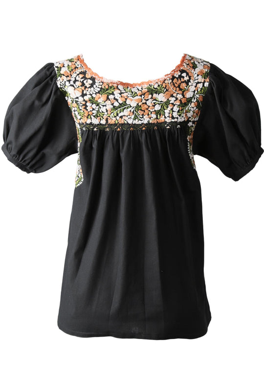 Carolina Blouse Blouse Carolina Noche Marron y Olivo Brillo