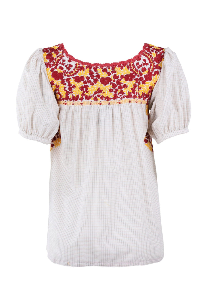 Carolina Blouse Blouse Carolina Bella Rubi y Amarillo