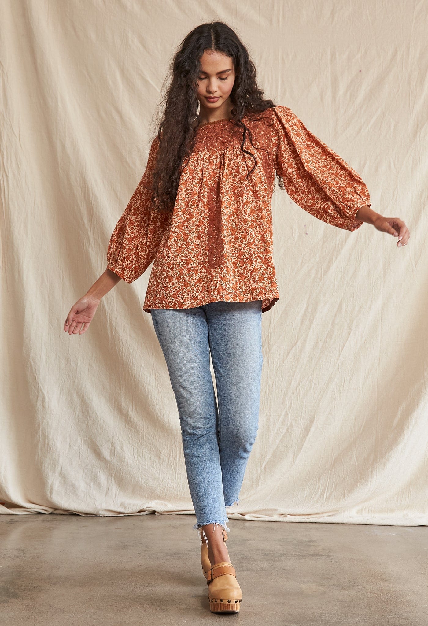 Catalina Specialty Blouse Blouse Catalina Jardin Fiesta