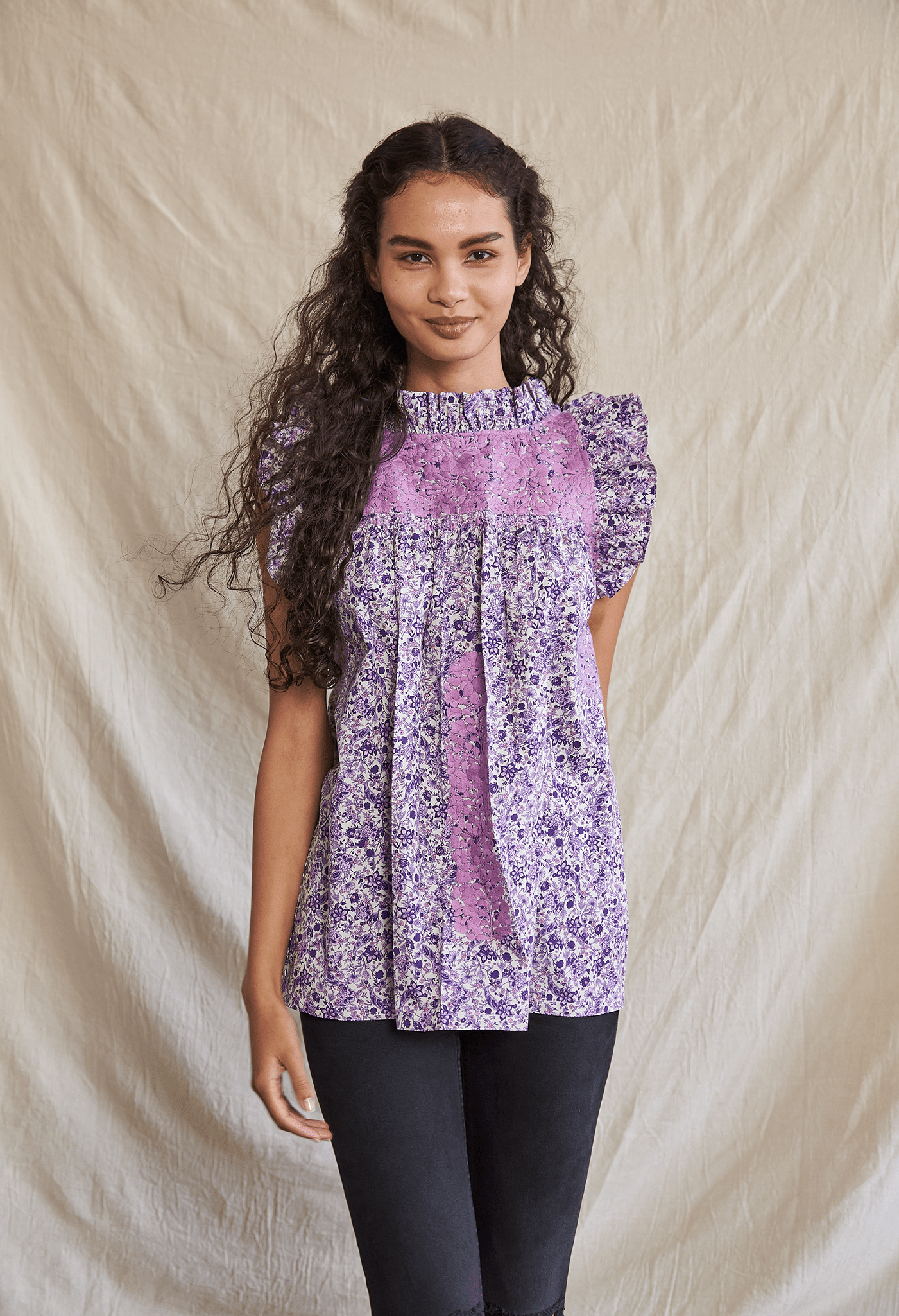 Olivia Specialty Blouse Blouse Olivia Jardin Purpura