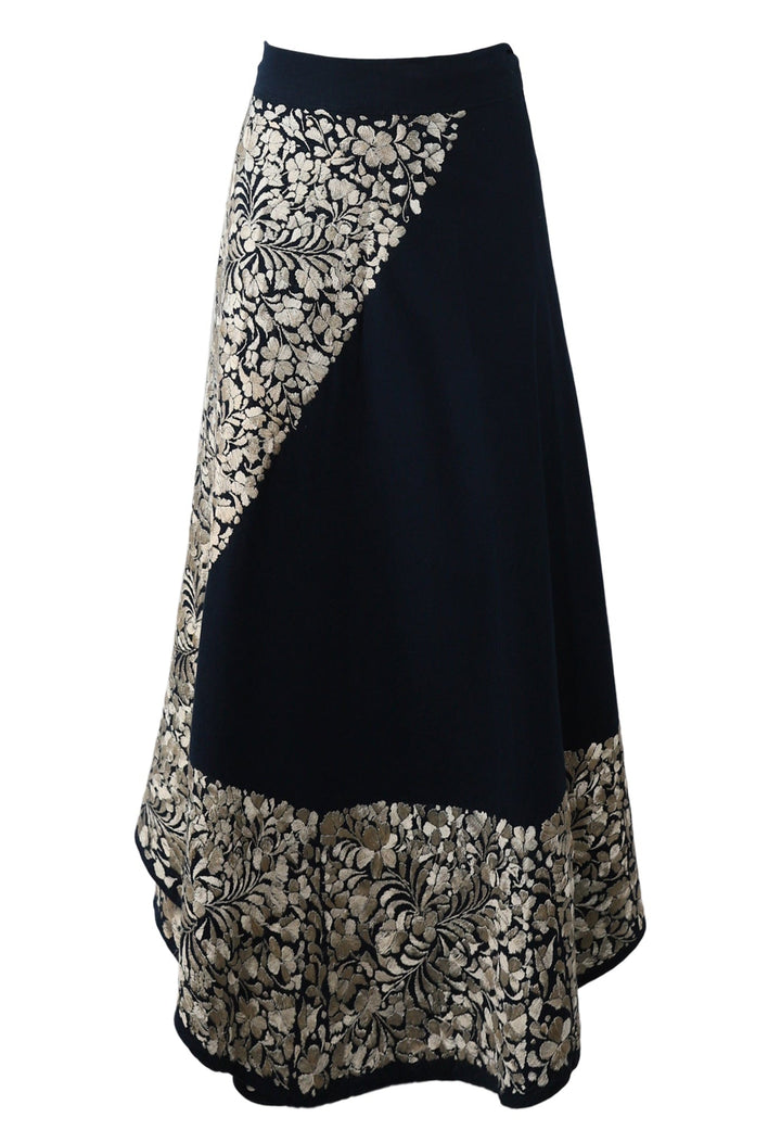 Oaxaca Long Skirt Skirt One Size Falda Grueso Oro