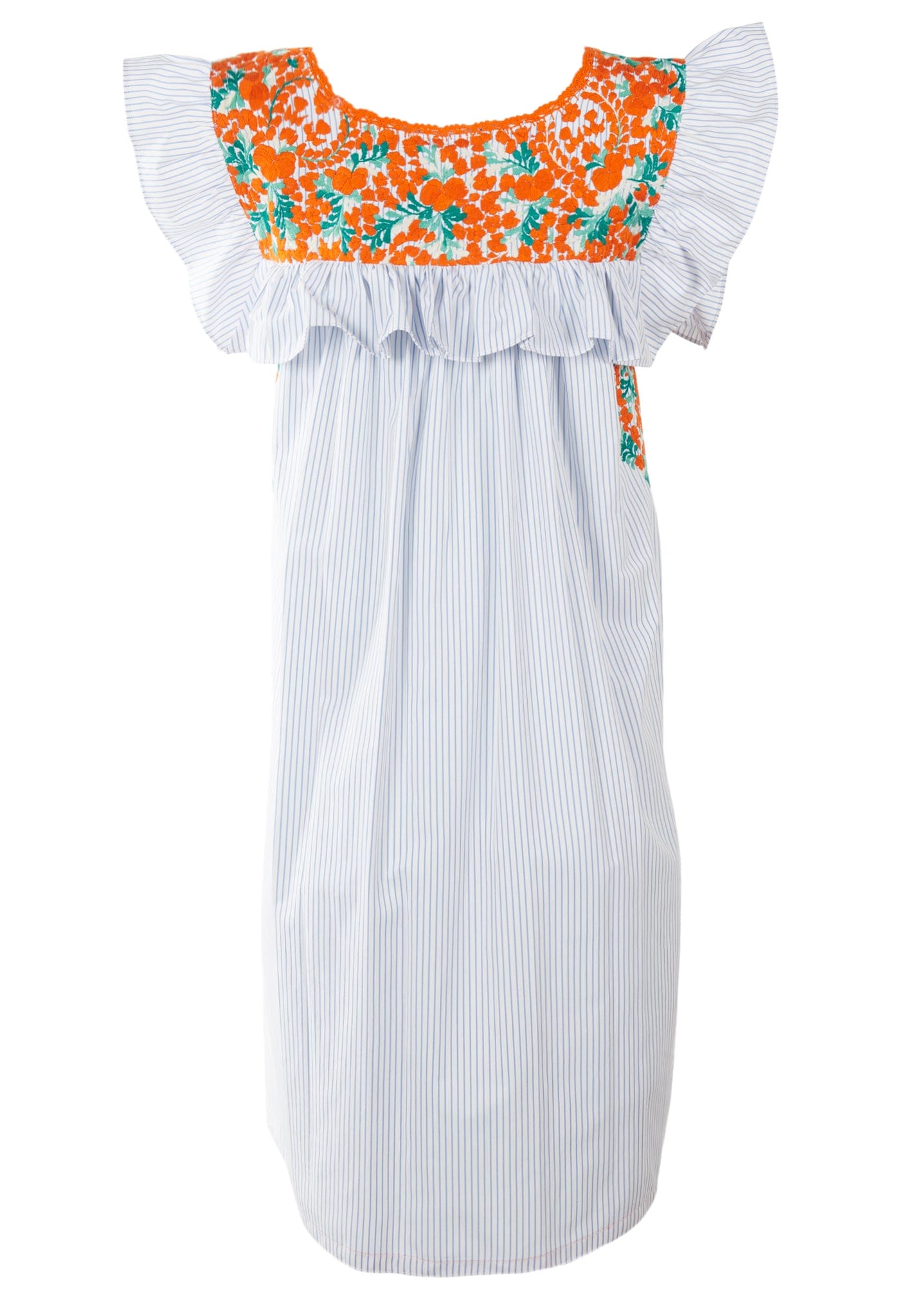 Soledad Short Dress Dress Small Soledad Junto Mandarina y Verde Brillante
