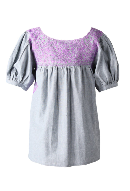 Carolina Blouse Blouse Carolina Dos Purpura