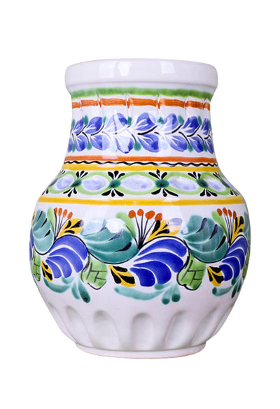 Gorky Gonzalez Ceramics Medium Vase Wide Medium Multicolor Flower Pot Uno