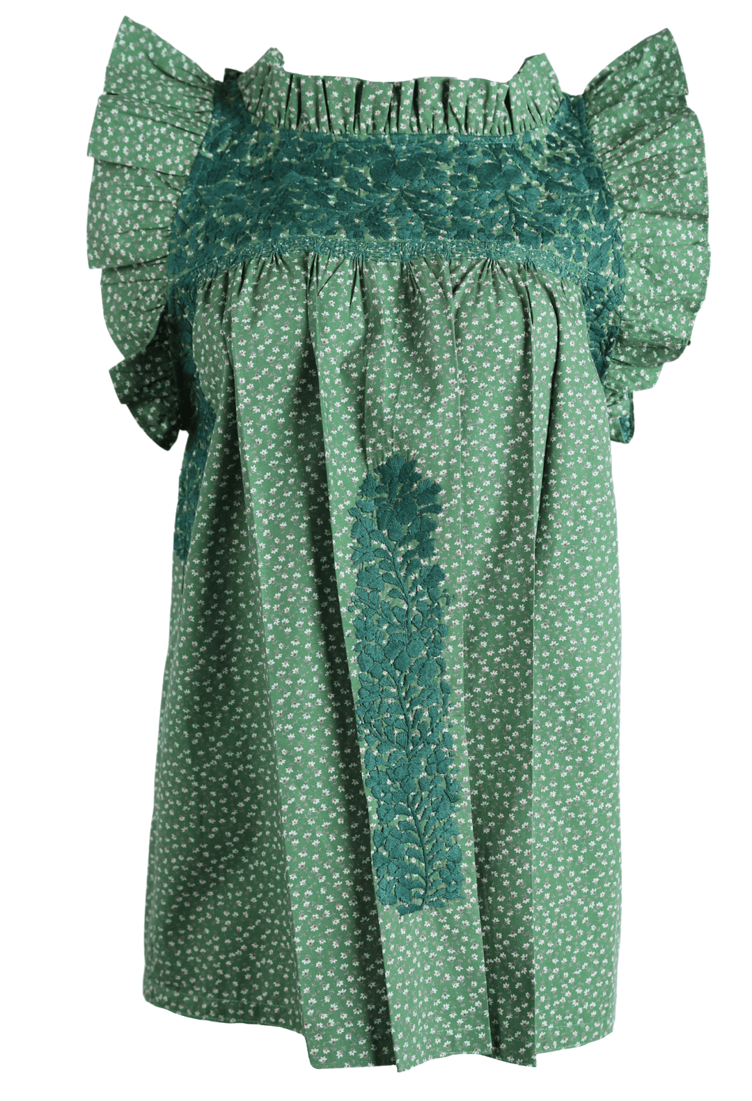 Olivia Specialty Blouse Blouse Olivia Verde Microfloral