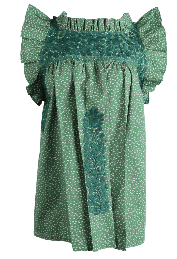 Olivia Specialty Blouse Blouse Olivia Verde Microfloral