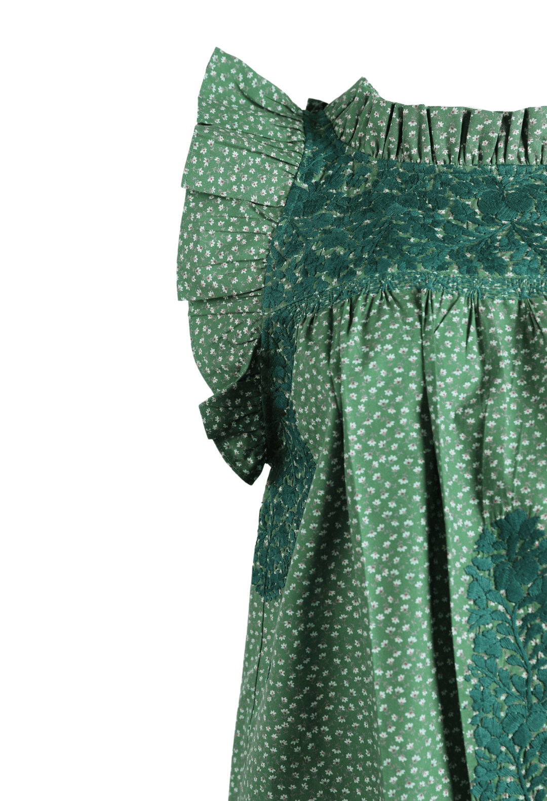 Olivia Specialty Blouse Blouse Olivia Verde Microfloral