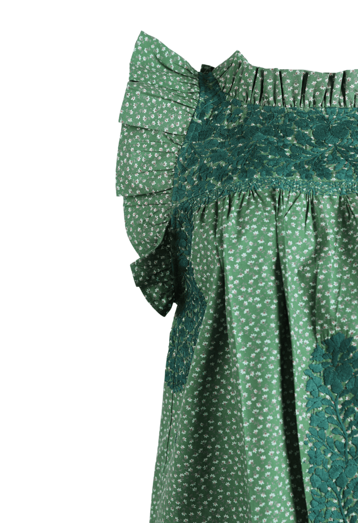 Olivia Specialty Blouse Blouse Olivia Verde Microfloral