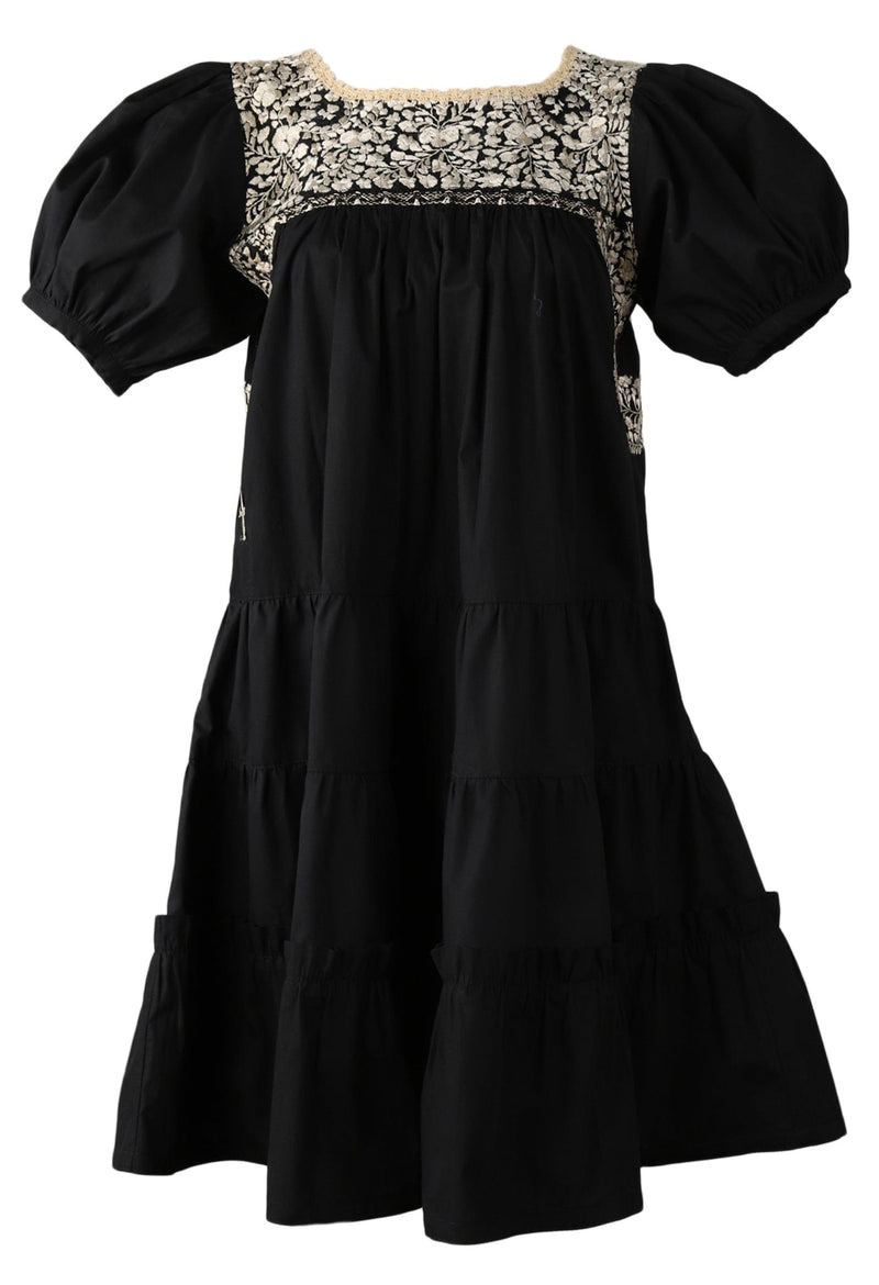 Isabella Short Dress Dress Isabella Noche Oro Seda