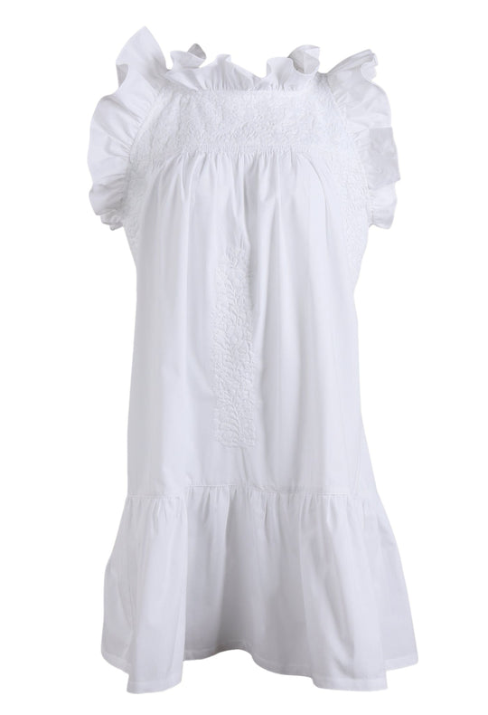 Olivia Short Dress Dress Olivia Blanca Nieve Dos