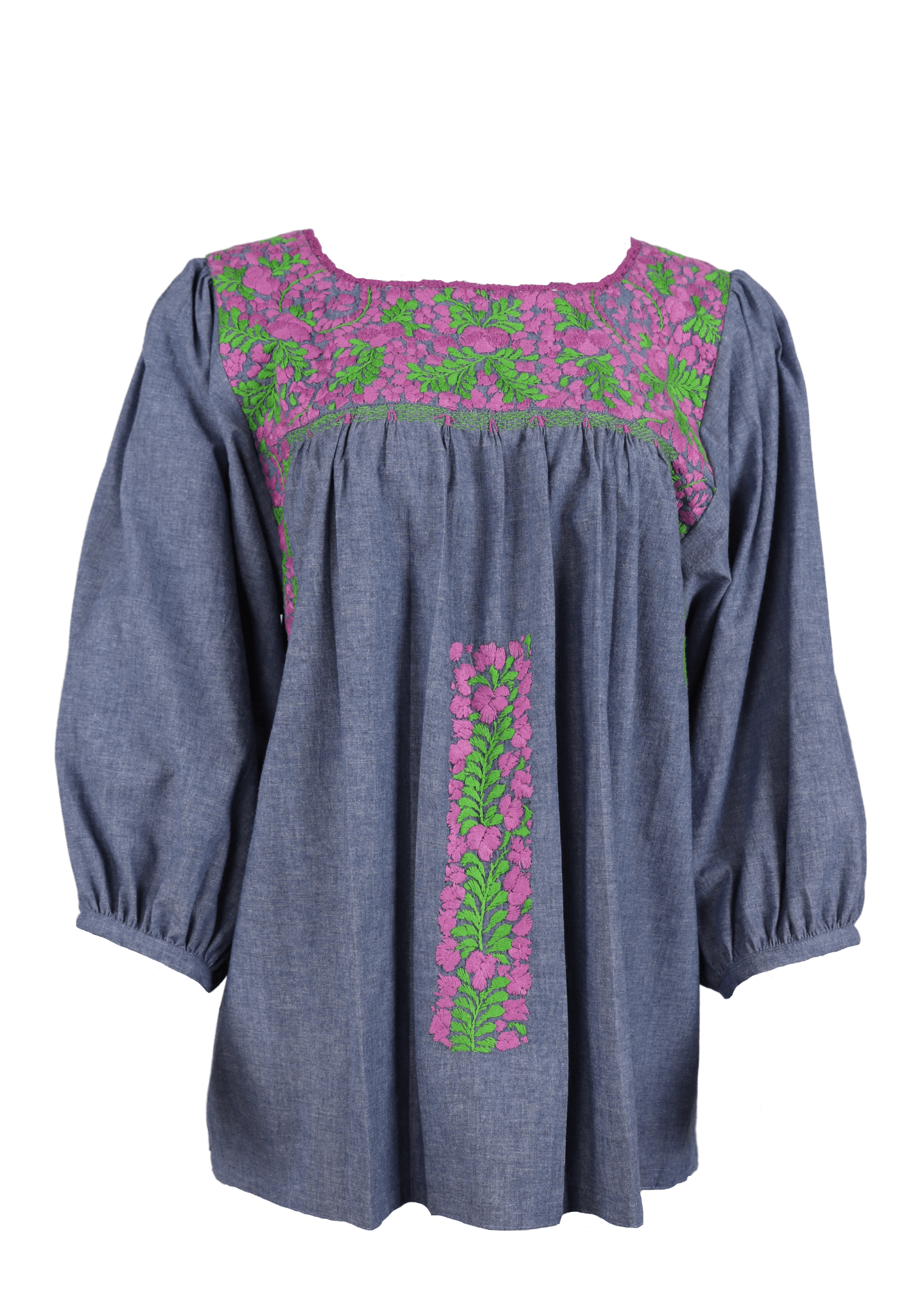 Catalina Blouse Blouse Catalina Nube Purpura y Lima