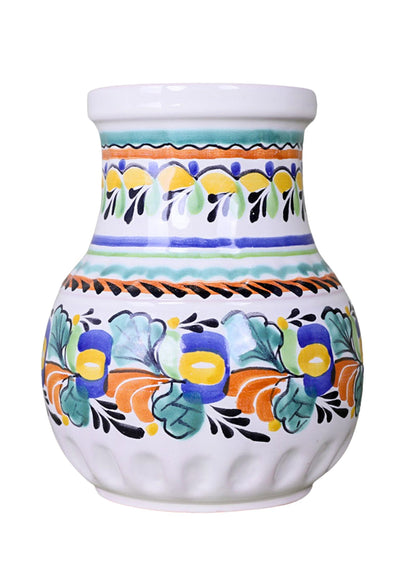 Gorky Gonzalez Ceramics Large Vase Large Multicolor Flower Pot