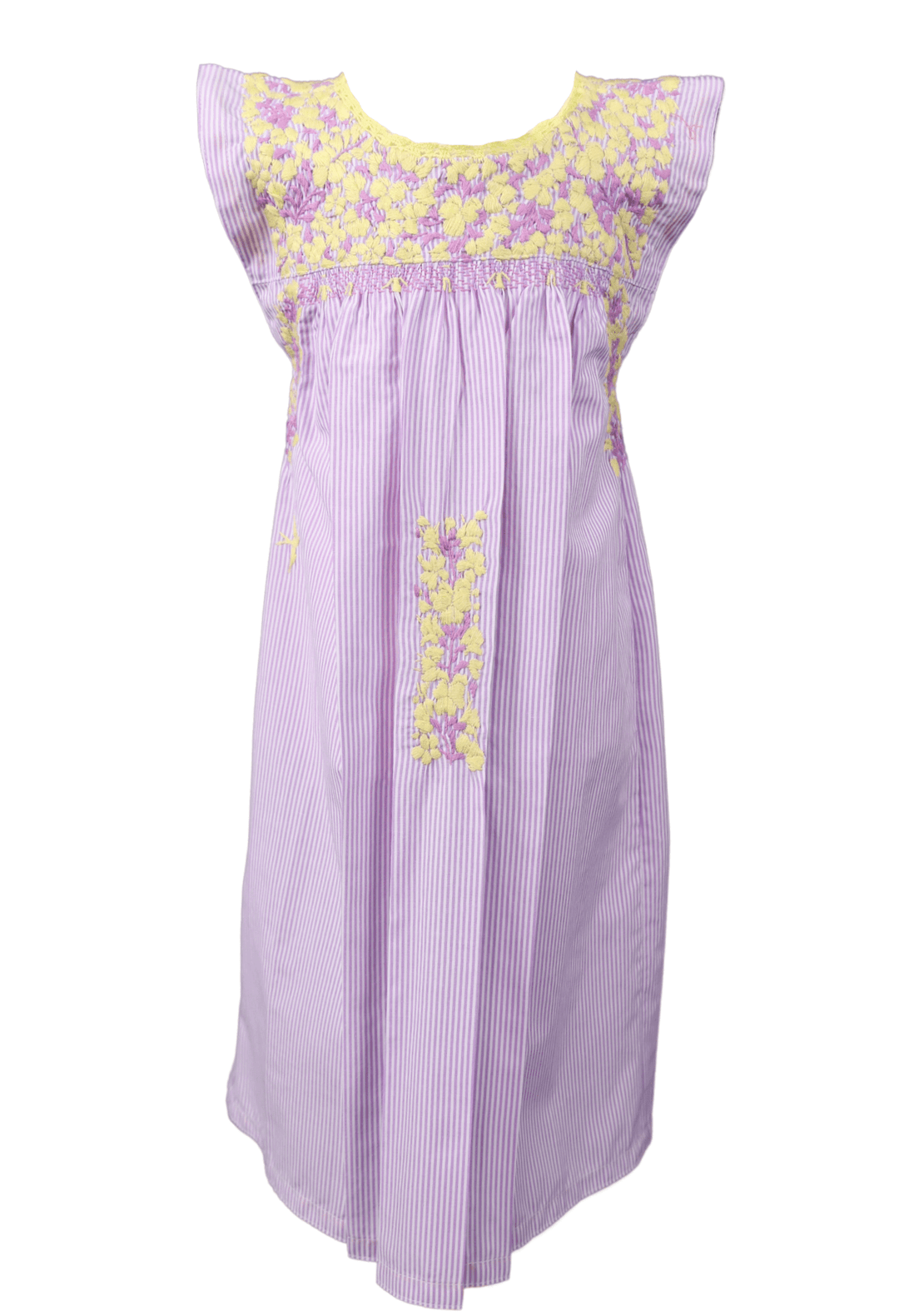 Florecita Dress Childrens Florecita Viva Limon y Lavanda
