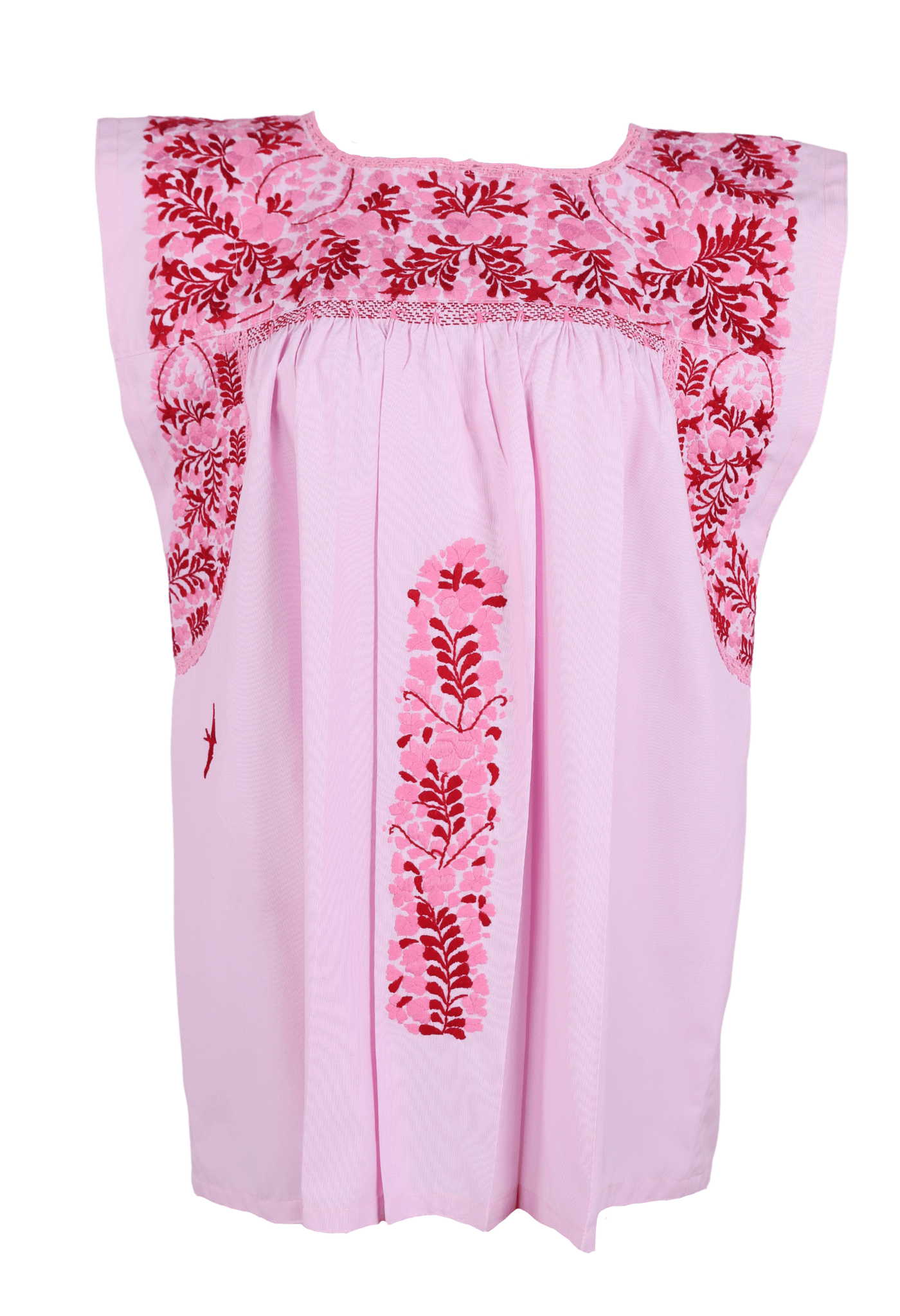 Flores Blouse Blouse Chica Rosa y Rubi