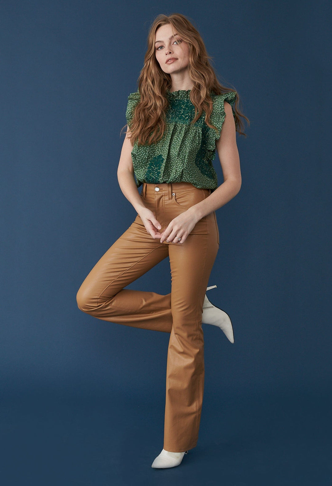 Olivia Specialty Blouse Blouse Olivia Verde Microfloral