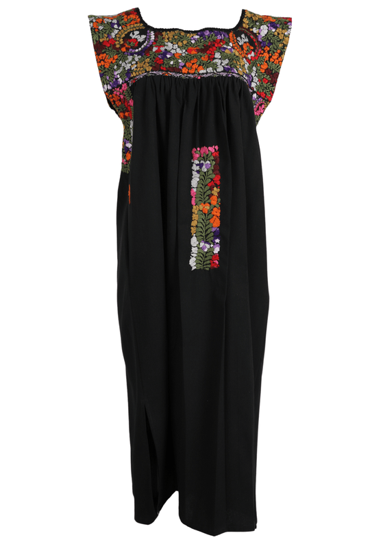 Flores Midi Dress Dress Medianoche Otono Arroyo