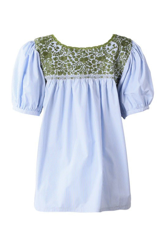 Carolina Blouse Blouse Carolina Suerte Oliva